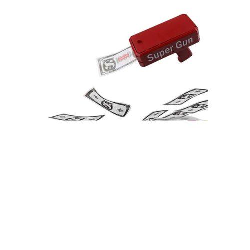 Para Dolar Atma Makinası Super Money Gun Para Saçma Fırlatma Tabancası