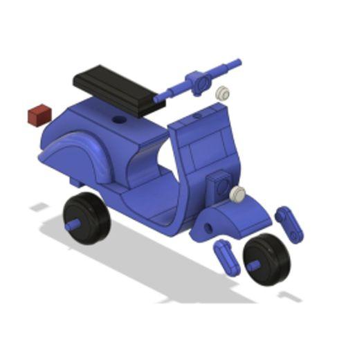 Basit Scooter (Bu ürün Sadece Plastik parçadır - Almadan Önce Soru Sorabilirsiniz)