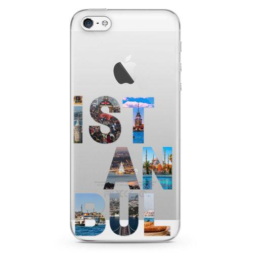 Apple iPhone 5 Kılıf İstanbul Gezi Arka Kapak Koruma Desenli Full Koruyucu