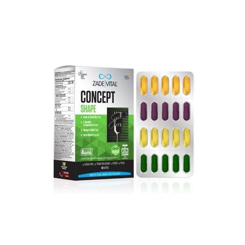 Zade Vital Zade Vital Concept Shape 60 Kapsül