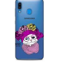 Zoologix (45) Samsung Galaxy M10 Şeffaf Kılıf Silikon Desenli