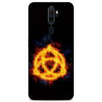 Lopard Oppo A9 2020 Uyumlu Kılıf FireX (17) Tasarım Kılıf Acid