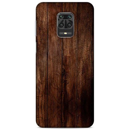 Lopard Xiaomi Redmi Note 9S Uyumlu Kılıf Wood'X (5) Koruma Kabı Baskılı