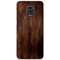 Lopard Xiaomi Redmi Note 9S Uyumlu Kılıf Wood'X (5) Koruma Kabı Baskılı