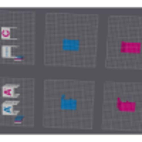 Yığılabilir Kutular A Yapıştırılabilir Arka Panel ile (Bu ürün Sadece Plastik parçadır - Almadan Önce Soru Sorabilirsiniz)