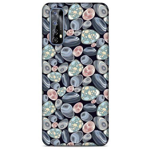 Huawei P Smart 2021 Kılıf Baskılı Özel Seri Taşlı (14) Lansman Kılıf