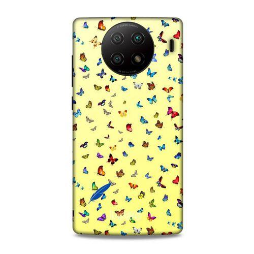 Lopard Xiaomi Redmi Note 9 5g Uyumlu Kılıf Kelebek Etkisi (14) Lansman Kılıf
