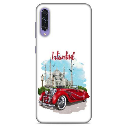 Retro (22) Desen Tam Koruma Kılıfı Renkli Samsung Galaxy A50s Kılıf