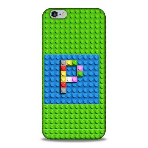 Lopard Apple Iphone 6 Uyumlu Kılıf BloX (28) Arka Kapak P Harfi