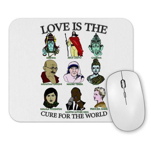 Amor E A Cura Mouse Pad