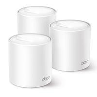 TP-LINK DECO-X50, AX3000, Üçlü Mesh, 3000Mbps, Dual Band, WiFi6, 3Port Gigabit Lan, 600m2 kapsama Alanı, Router, Geniş Alan İnternet Ağı Sağlayıcısı