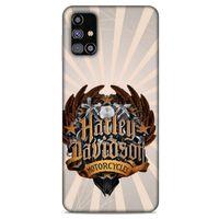 Samsung Galaxy M31s Uyumlu Kılıf Motorsiklet (3) Kapak Harley Davidson