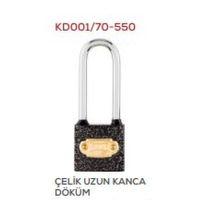 Kale Uzun Kancalı Asma Kilit Blisterli 50 Mm
