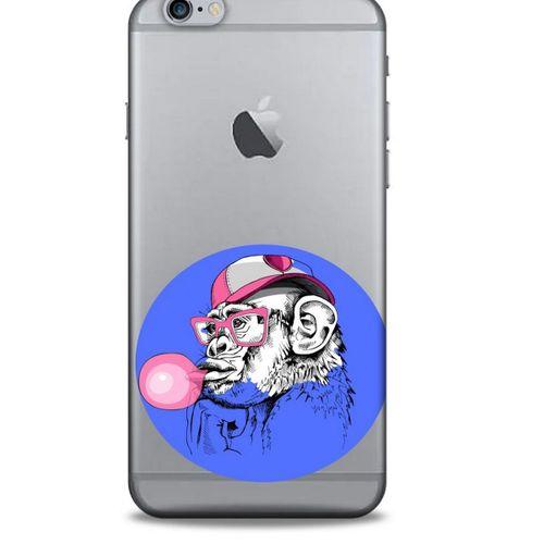 Zoologix (9) Apple Iphone 6S Plus Şeffaf Kılıf Silikon Desenli