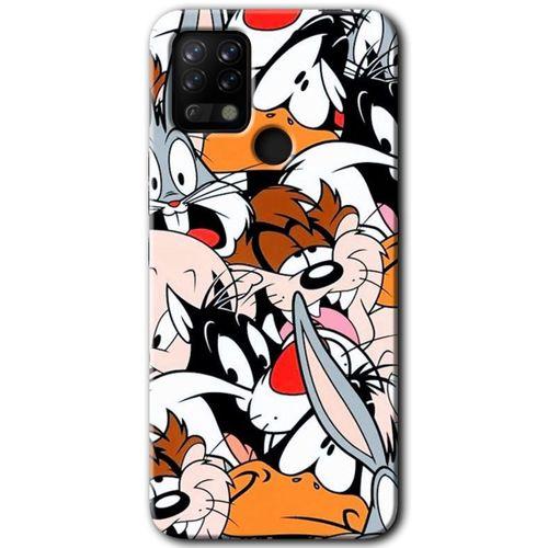 Tecno Pova Kılıf HD Desen Baskılı Arka Kapak - Karakterler