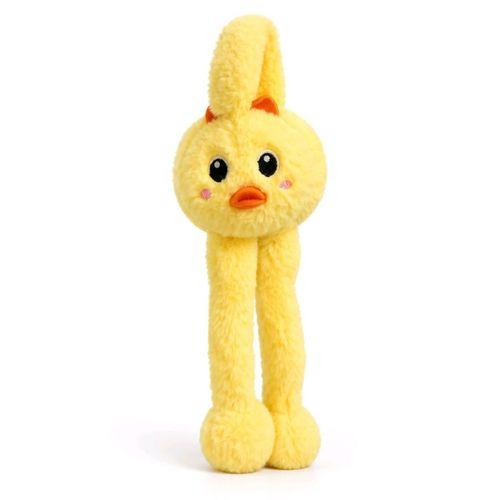 Lüks Renkli Figürlü Tavşan Peleş Peluş Kulaklık