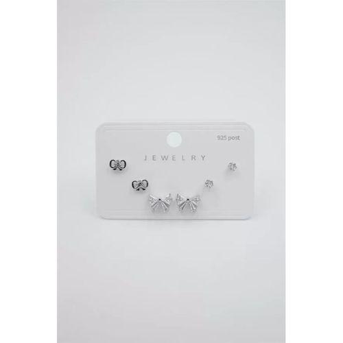 Çoklu Set Küpe - Gümüş