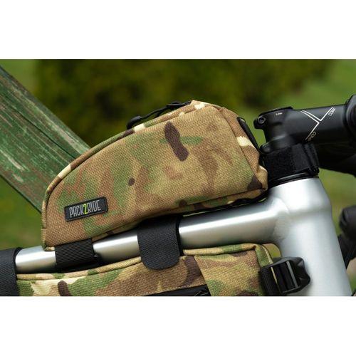 Yol/Gravel Kadro Üstü Çanta Siyah TopRock Pack2Ride