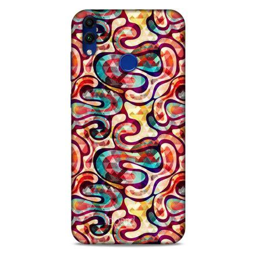 Huawei Honor 8C Kılıf Pastel Renkler (34) Slim Armor Kılıf Karışık Renkli