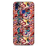 Huawei Honor 8C Kılıf Pastel Renkler (34) Slim Armor Kılıf Karışık Renkli