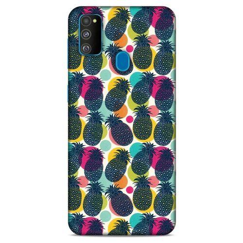 Frutix Ananas 06 Samsung Galaxy M30s Kılıf Desenli Silikon