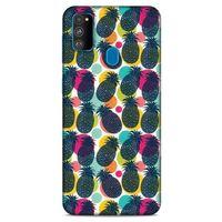 Frutix Ananas 06 Samsung Galaxy M30s Kılıf Desenli Silikon