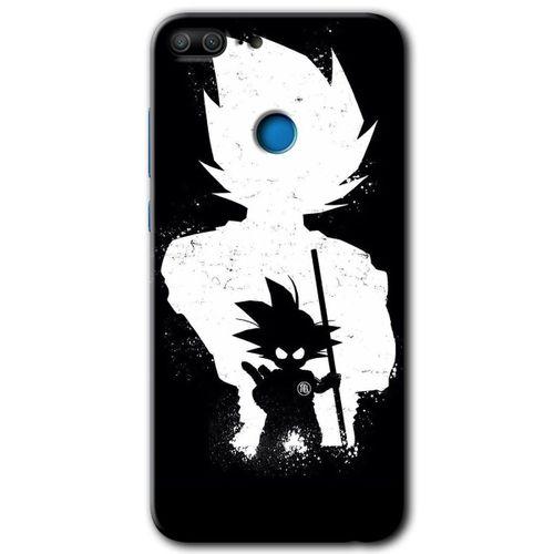 Honor 9 Lite HD Baskılı Kılıf + 9D Tam Ekran Koruyucu - Anime