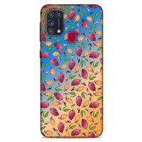 Frutix Kakao Çekirdeği 02 Samsung Galaxy M31 Kılıf Desenli Silikon