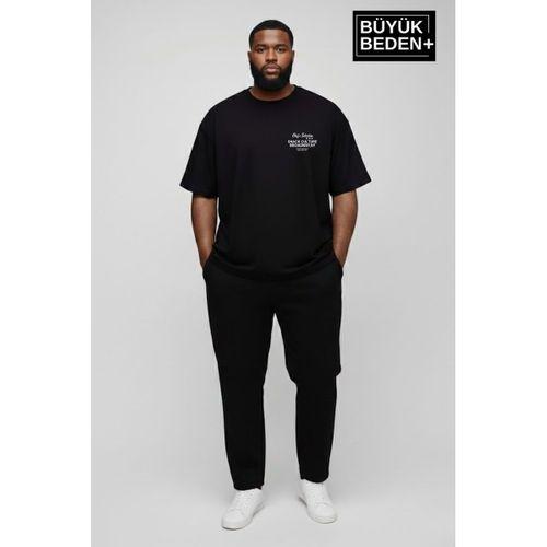 Süperlife Erkek Büyük Beden Chef s Selection Baskılı 3xl-6xl Bisiklet Yaka Tshırt SPR26BTS510-04