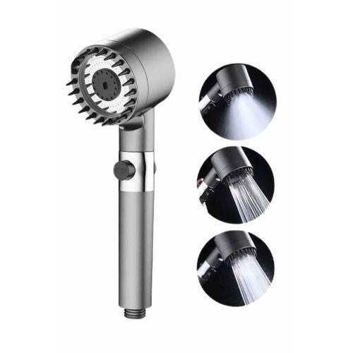 Duş Başlığı Profesyonel Masaj Başlıklı 3 Modlu Yeni Nesil Masaj Uçlu Su Tasarruflu