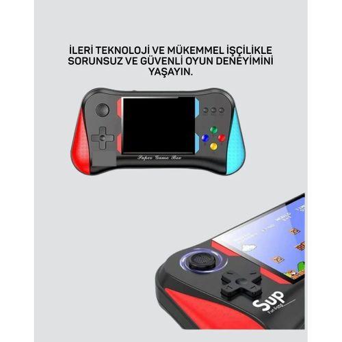 500 Oyunlu El Tipi Taşınabilir Oyun Konsolu – Şarjlı Ve Tv Bağlantılı Model