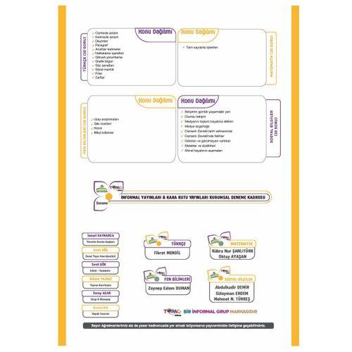 2026 7 Sınıf Topaç Yayınları ÖZGÜN İOKBS-BURSLULUK 6lı Deneme Paketi Dijital Çözümlü Türkiye Geneli