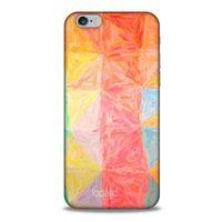 Apple Iphone 6 Kılıf Pastel Renkler (26) Tpu Silikon Kılıf Sarı Kırmızı