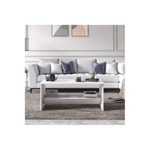 Ruum Store By Doğtaş Terna Orta Sehpa Dergilik Opak Beyaz