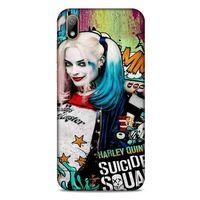 Huawei Y5 2019 Uyumlu Kılıf Harley Quinn (47) Crystal Flex Kılıf Suicide Squad