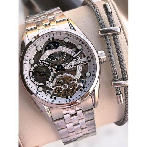 Daniel Klein Otomatik Mekanizma Mehtap Ve Güneş Kadranlı 2 Yıl Garantili Erkek Kol Saati OTM.113855.3