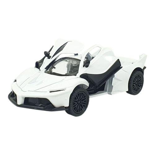 Çek Bırak Metal Arabalar 13 cm - SR2212- Beyaz