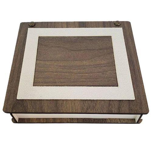 Cüzdan Anahtarlık Ahşap Kutulu Set