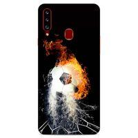 Lopard Samsung Galaxy A20s Uyumlu Kılıf FireX (35) Fit Design Kılıf Futbol