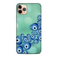 Nazarium (15) Desenli Silikon Kapak Apple Iphone 11 Pro Kılıf