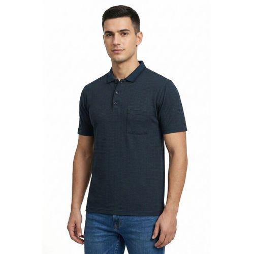 Erkek Polo Yaka Kısa Kollu Cepli Tişört Klasik Kalıp 5302 BGL-ST05534