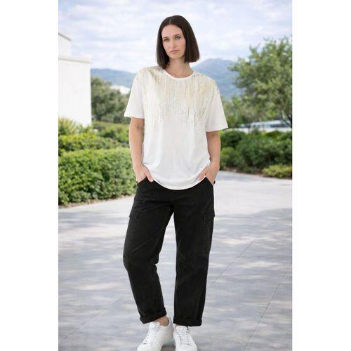 ALEXANDERGARDI Baskılı Bisiklet Yaka T-shirt