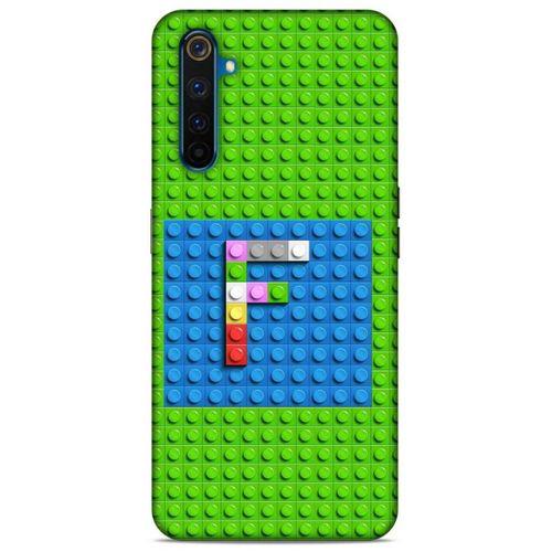 Lopard Oppo Realme 6 Uyumlu Kılıf BloX (16) Kalın Kılıf F Harfi