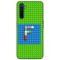 Lopard Oppo Realme 6 Uyumlu Kılıf BloX (16) Kalın Kılıf F Harfi