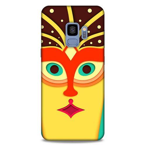Lopard Samsung Galaxy S9 Uyumlu Kılıf Soyut Sanat (1) Baskılı Kılıfı