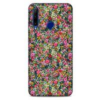Lopard Huawei Honor 20 Lite Uyumlu Kılıf Bahar (49) Ultra Silikon Kılıf Bol Çiçekli