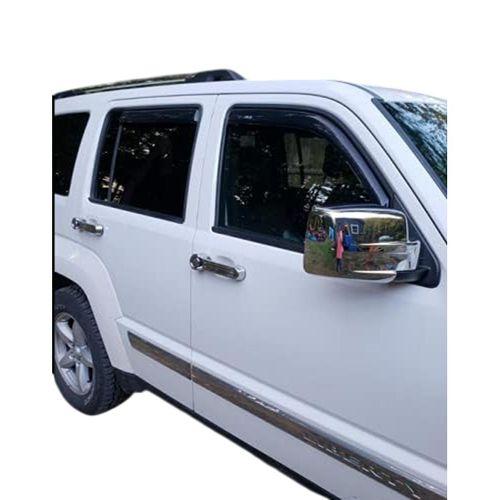 Dodge Nitro Uyumlu 2006+ Sonrası Ayna Kapağı ABS Krom 2 Parça ithal)