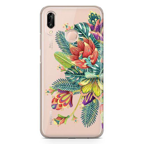 Huawei P20 Lite Kılıf Deve Tabanı Arka Kapak Koruma Desenli Full Koruyucu