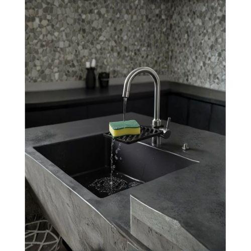 Musluğa Monte Sünger Organizeri Hijyenik Drenajlı Pratik Tasarım