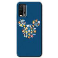 Poco M3 Kılıf HD Desen Baskılı Arka Kapak - Mickey + Kırılmaz Cam